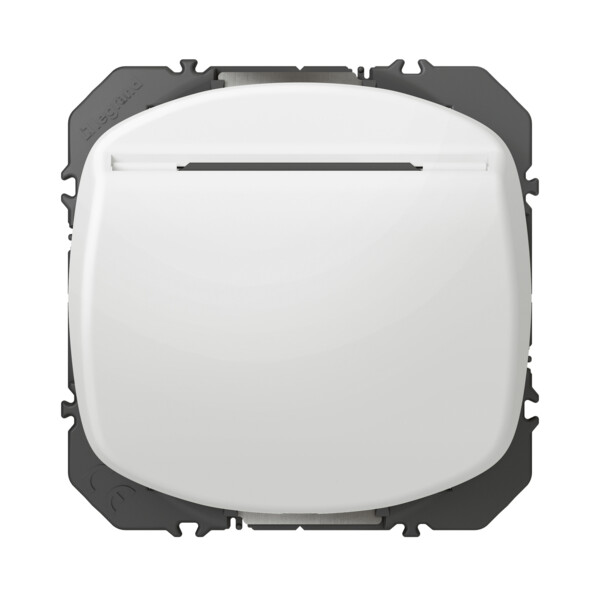 Interrupteur à badge blanc Legrand Dooxie 10AX 250V - Legrand - 600033