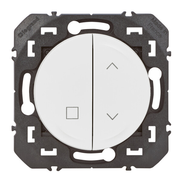 Commande sans fil et pile pour volet roulant Dooxie With Netatmo - Blanc - Legrand - 600087L