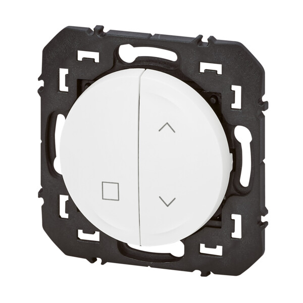 Commande sans fil et pile pour volet roulant Dooxie With Netatmo - Blanc - Legrand - 600087L