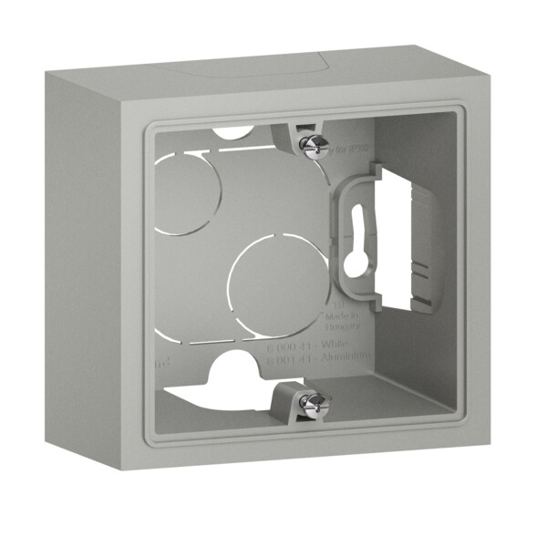Cadre saillie aluminium Legrand Dooxie 1 poste - Legrand - 600141