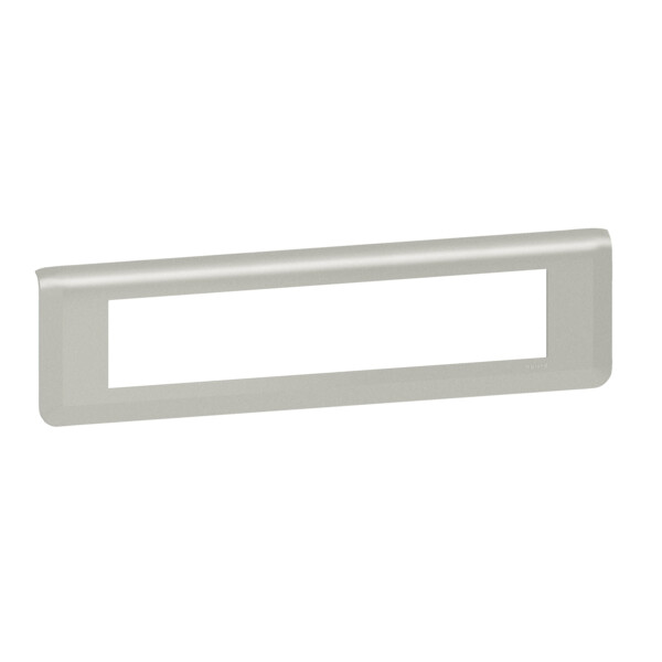 Plaque de finition horizontale Mosaic pour 10 modules alu - Legrand - 079310L