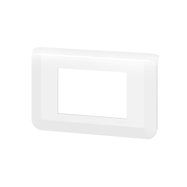 Plaque de finition Mosaic pour 3 modules blanc - Legrand - 078803L
