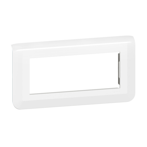 Plaque de finition horizontale Mosaic pour 5 modules blanc - Legrand - 078815L