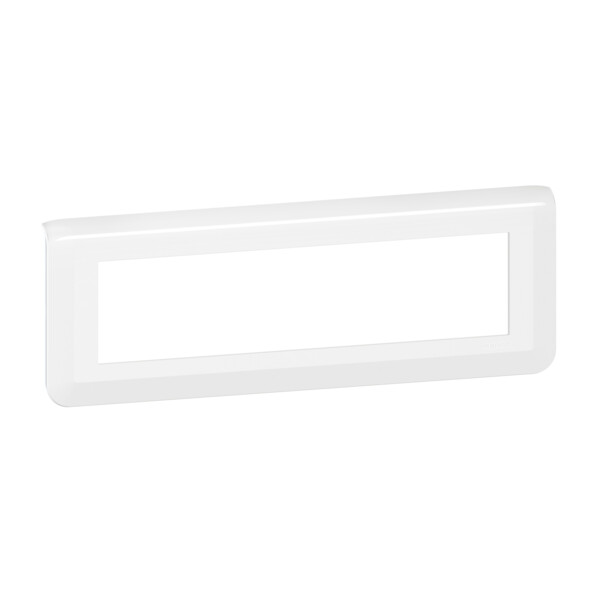Plaque de finition horizontale Mosaic pour 8 modules blanc - Legrand - 078818L