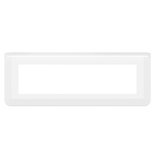 Plaque de finition horizontale Mosaic pour 8 modules blanc - Legrand - 078818L