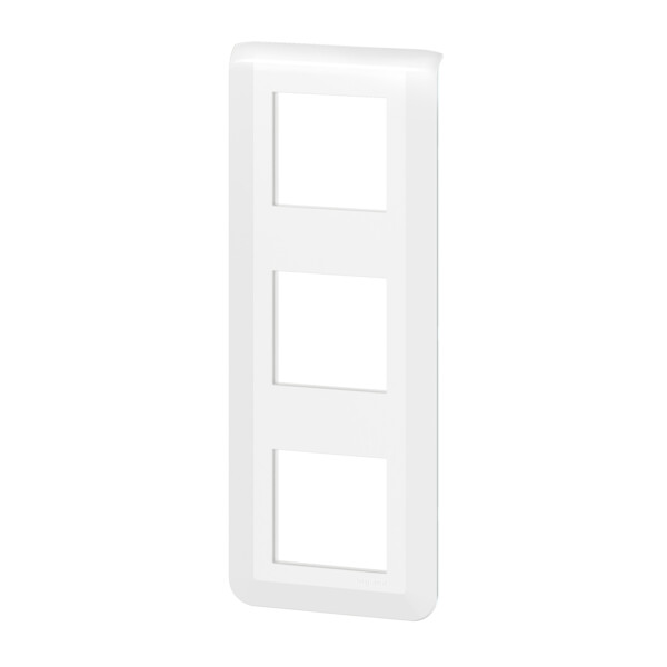 Plaque de finition verticale Mosaic pour 3x2 modules blanc - Legrand - 078823L