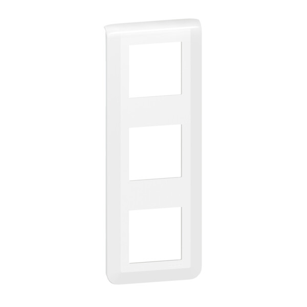Plaque de finition verticale Mosaic pour 3x2 modules blanc - Legrand - 078823L