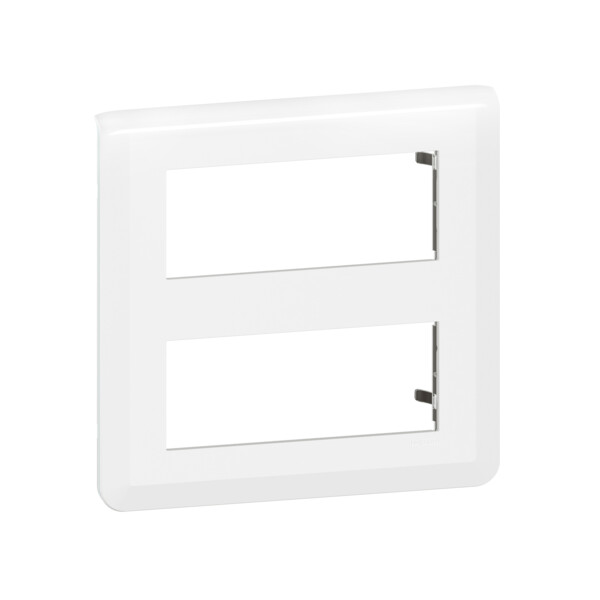 Plaque de finition Mosaic pour 2x5 modules blanc - Legrand - 078830L