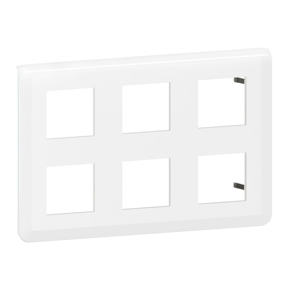 Plaque de Finition Blanche pour 2x3x2 Modules Mosaic Legrand - Legrand - 078832L