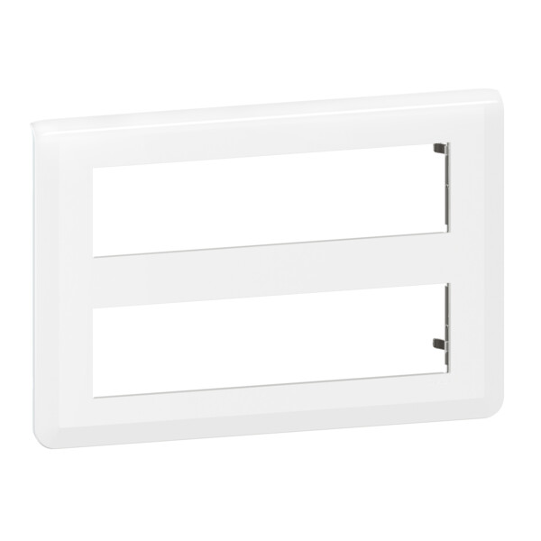 Plaque de Finition Blanche pour 2 x 8 Modules Mosaic Legrand - Legrand - 078837L