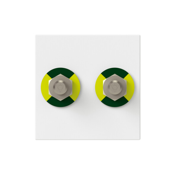 Legrand - prise equipotentielle antimicrobien double 2 modules - Legrand - 078760L