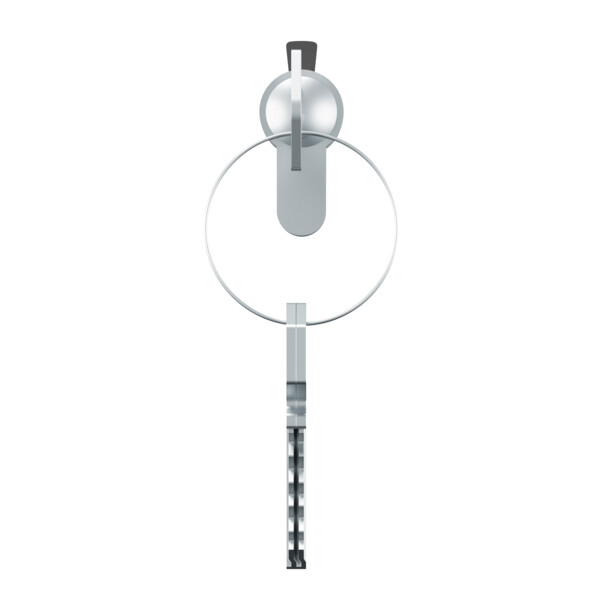 Barillet européen Legrand - avec 3 clés - Aluminium - IP20 - IK07 - Legrand - 069795