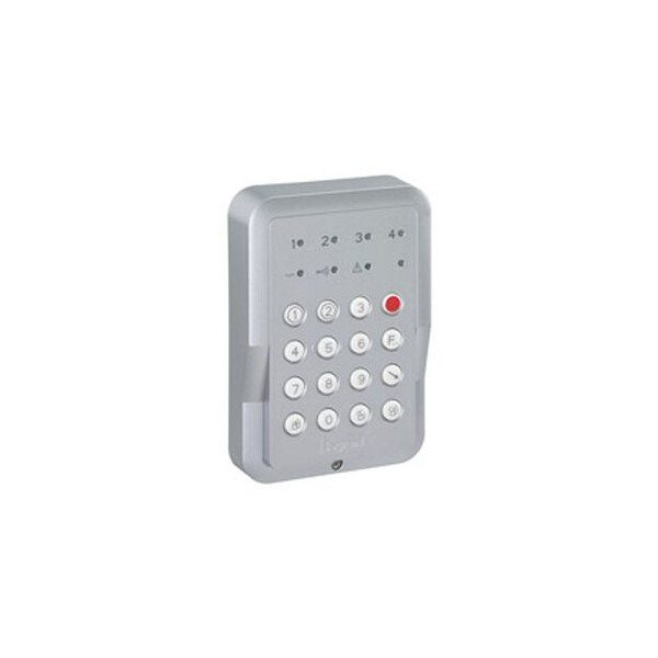 Clavier scénario saillie alarme intrusion radio - à code secret - Legrand - Legrand - 043234