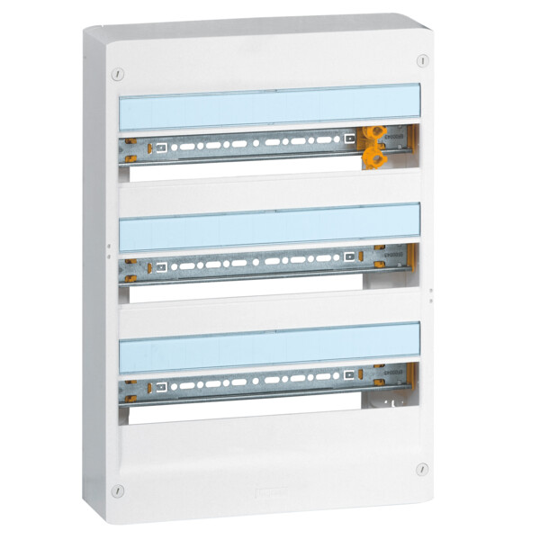 Tableau électrique Legrand Drivia 3 rangées 18 modules IP30 IK05 blanc RAL 9003 - Legrand - 401223