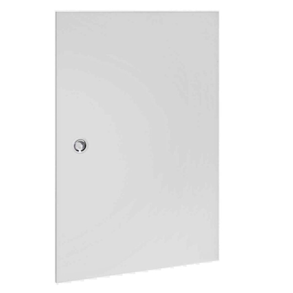 Porte métal réversible Legrand Drivia 2 travées pour bac 13 modules réf 401449 - Legrand - 401459