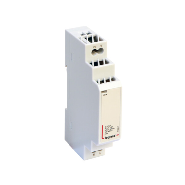 Alimentation 9V 1,6 A Legrand pour coffret de communication 1,5 modules - Legrand - 413017