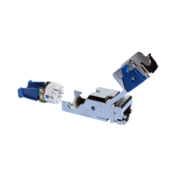 Connecteur RJ45 blindé Legrand catégorie 6 STP LCS³ certifié PoE++  - Legrand - 413183