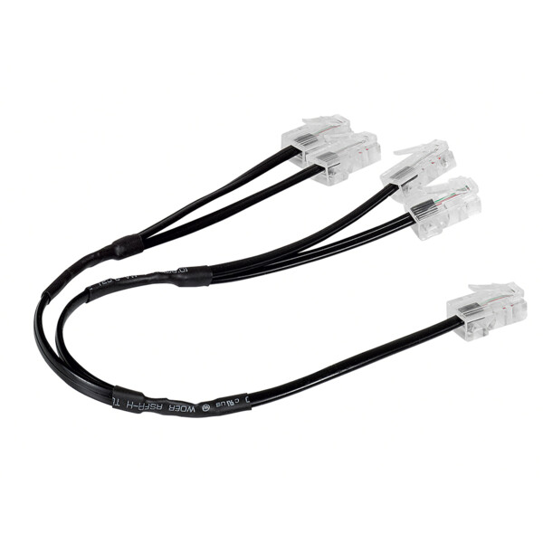 Cordon de brassage quadruple RJ45 Legrand téléphone pour résau multimédia - Legrand - 413204