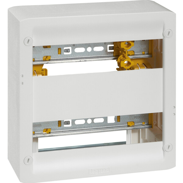 Tableau basique Legrand Drivia 13 à équiper 250x250mm 2 rails DIN  - Legrand - 413025