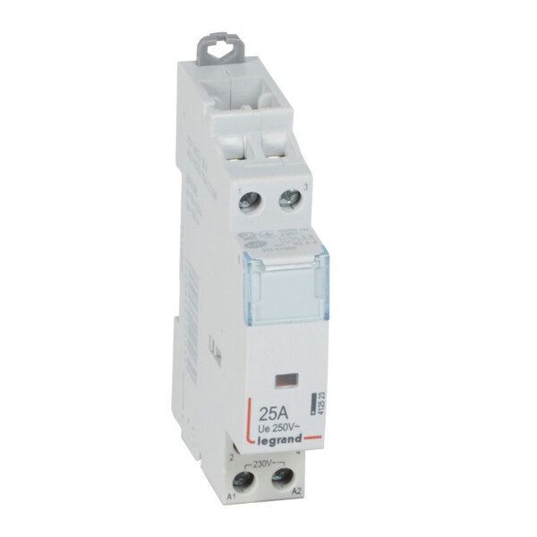 Contacteur de puissance bobine Legrand 230 v~ 2p 250 v~ 25a 2 f 1 module - Legrand - 412523