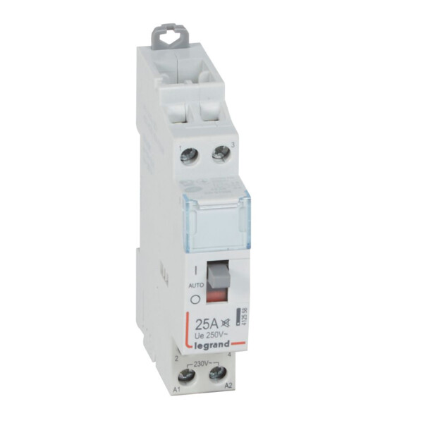 Contacteur de puissance Legrand CX³ bobine 230V 2P 250V 25A 2F 1 module - Legrand - 412558