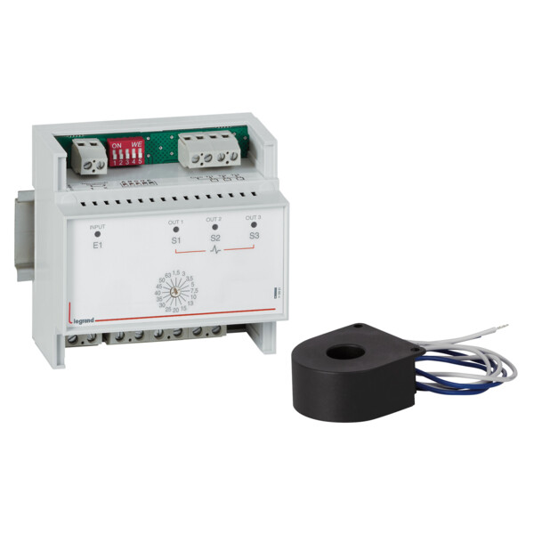 Délesteur universel modulaire Legrand Lexic monophasé et triphasé 5 modules - Legrand - 412021