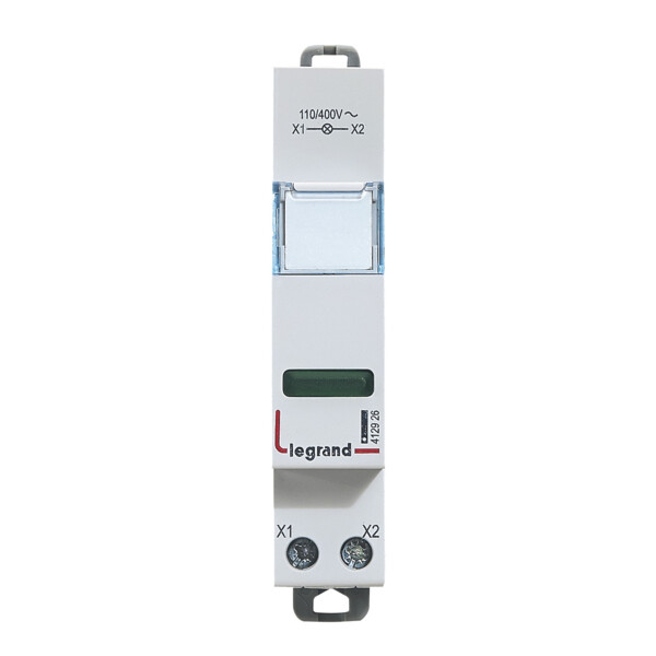 Voyant à LED Simple Vert 110 V à 400 V 1 Module CX3 Legrand - Legrand - 412926