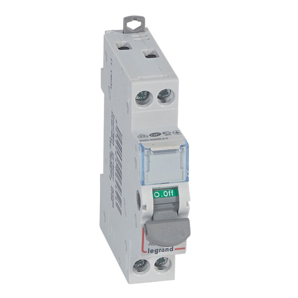 Interrupteur-Sectionneur 2P 400 V 20 A 1 Module DX3-IS Legrand - Legrand - 406432
