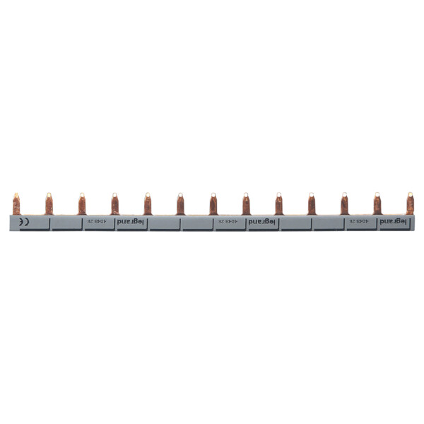 Peigne d'alimentation horizontal Legrand HX³ 1P universel phase et neutre longueur 13 modules - Legrand - 404926