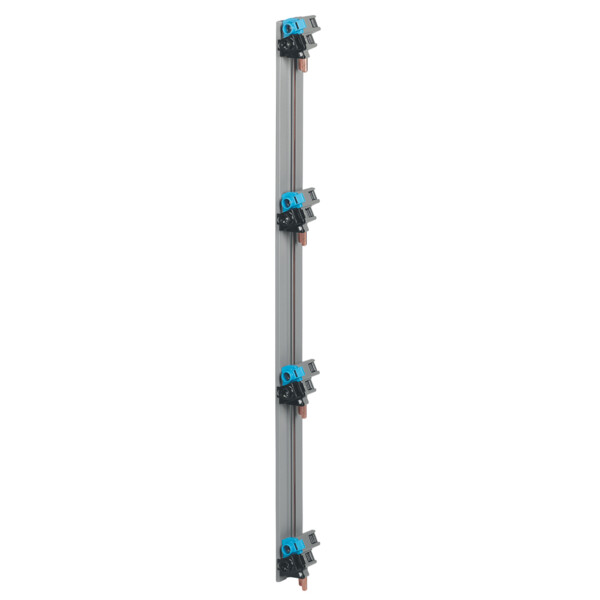 Peigne d'alimentation vertical Legrand VX³ optimisée monophasée pour coffret 4 rangées entraxe 125mm - Legrand - 405002