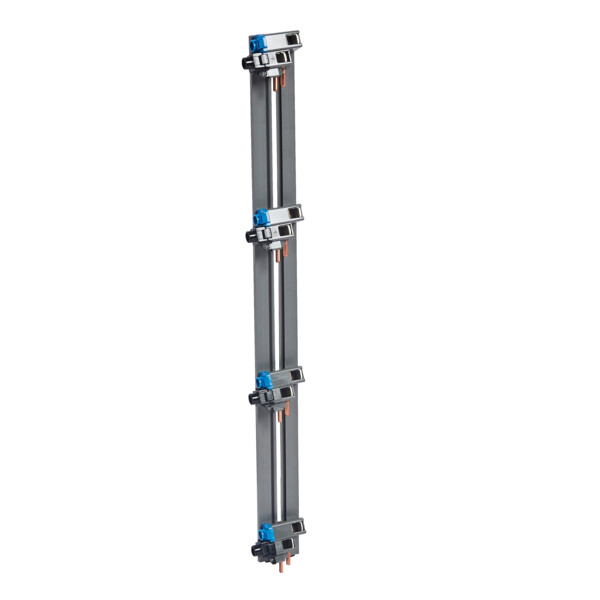 Peigne d'alimentation vertical Legrand VX³ optimisée monophasée pour coffret 4 rangées entraxe 125mm - Legrand - 405002