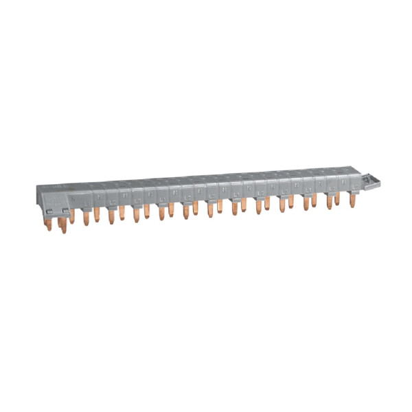 Peigne d'alimentation tétrapolaire Legrand HX³ tête de groupe horizontal optimisé longueur 12 module - Legrand - 405201