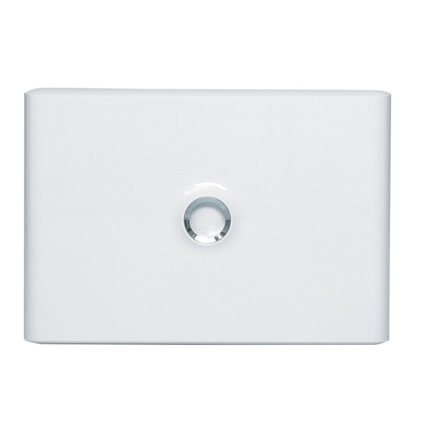 Porte blanche 1 rangée 18 modules Legrand Drivia RAL9003 IP40/IK07 - pour Coffret 401221 - Legrand - 401231