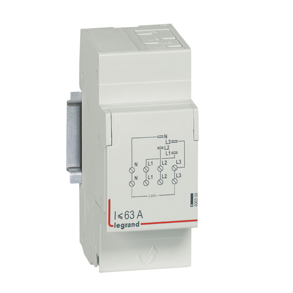 Module d'alimentation tétrapolaire HX³ Legrand section 6mm² à 16mm² 2 modules - Legrand - 406308