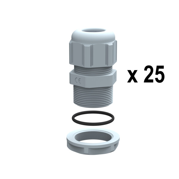 Presse-étoupe Legrand - ISO16 - polyamide - IP68 - gris - Lot de 25 - Legrand - 381801