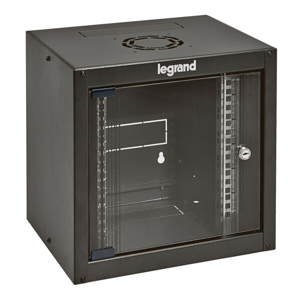 Coffret Fixe 10 Pouces Capacité 6 U Linkeo Legrand – 359 x 370 x 300 mm – Livré Monté - Legrand - 646230
