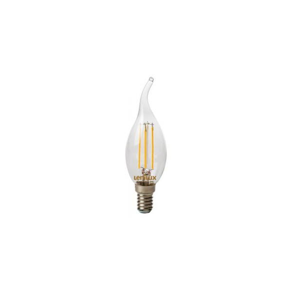 Lampe LED à filament C35 Coup de vent 4W 410lm E14 - Lenilux - Lenilux - 340053