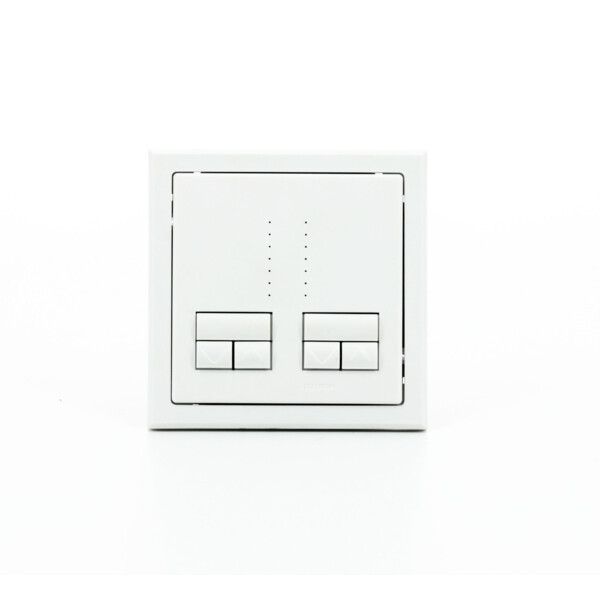 Double Variateur Numérique Universel Blanc Arctique 250 W Rania Lutron - Lutron - RNDU252BIAWM