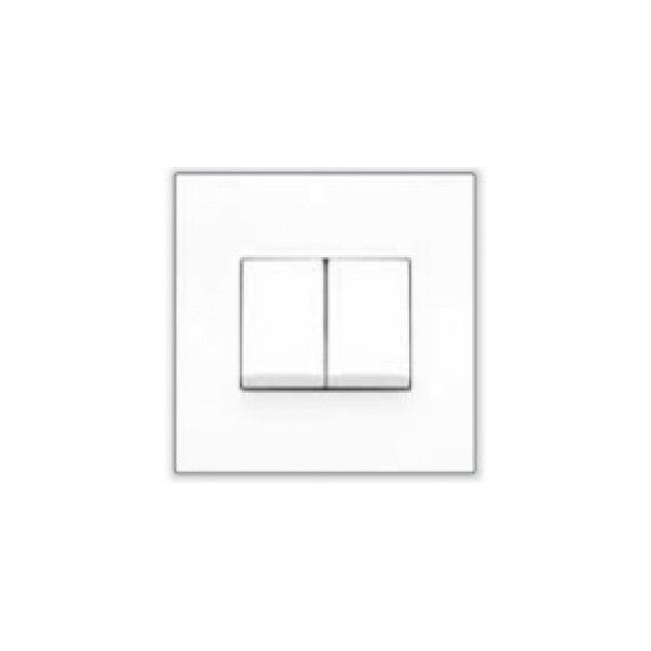 Interrupteur double va-et-vient 2x10A 250V nickel brossé Lutron - Lutron - RN-DS10-B-ISN-M