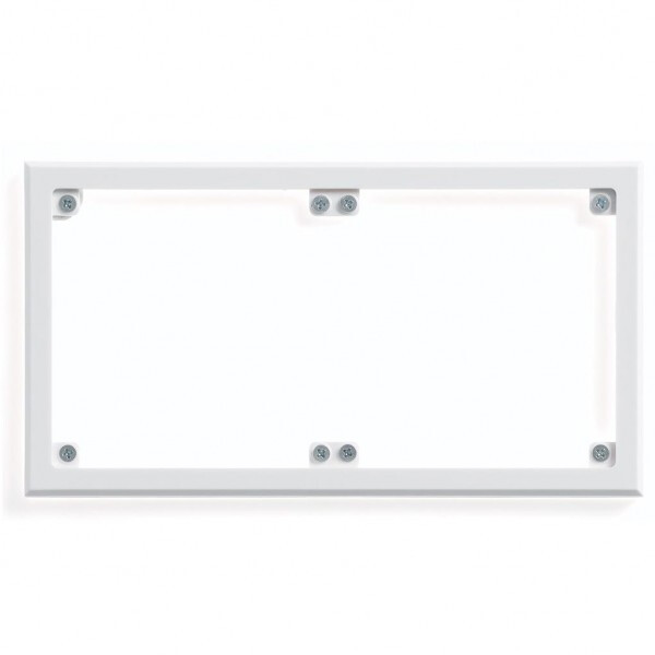 Cadre Double Lutron Nickel brossé - pour Variateur - pour Ensemble Accessoire - Verticale - Horizontale - Lutron - RN2GANGBSNM
