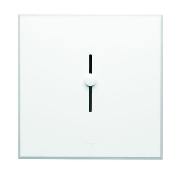 Variatieur à curseur Lyneo Blanc, 40-500W sans cadre - Lutron - LSSI-501B-FAW-M