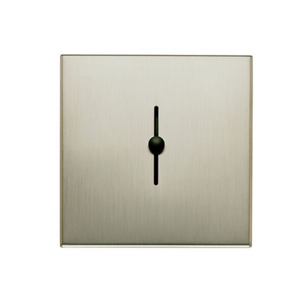 Variatieur à curseur Lyneo Laiton Brossé, 40-500W sans cadre - Lutron - LSSI-501B-FBB-M