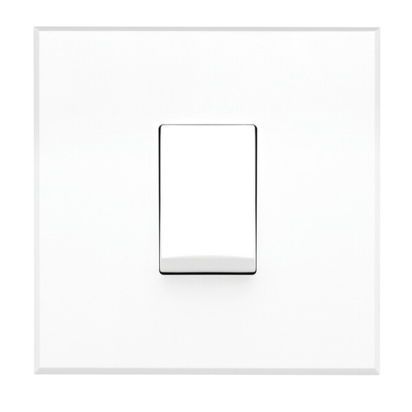 Interrupteur simple va-et-vient Lutron Blanc, 10A 250V sans cadre - Lutron - RN-SS10-B-FAW-M