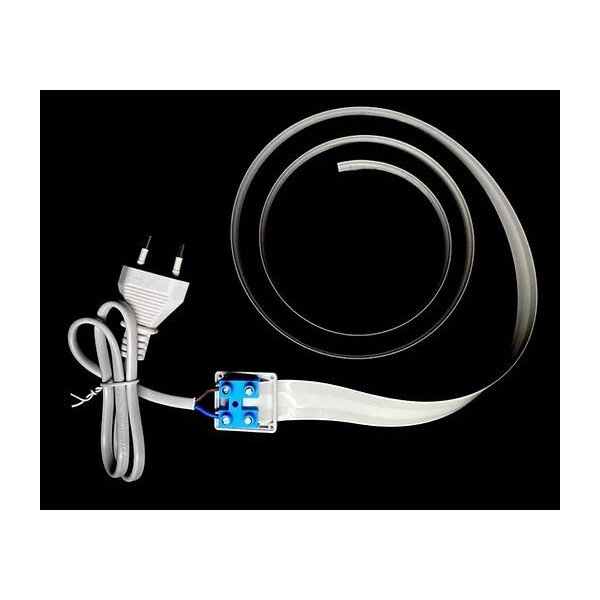 Câble électrique invisible 230V/16A Magic Elek avec les adaptateurs prises mâle et femelle - 10 mètres ajustables - Magic Elek - MKPO10M