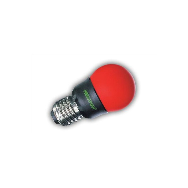 Ampoule fluocompacte B22 Megaman Silicone rouge 4W 2700K - Megaman - MM26029