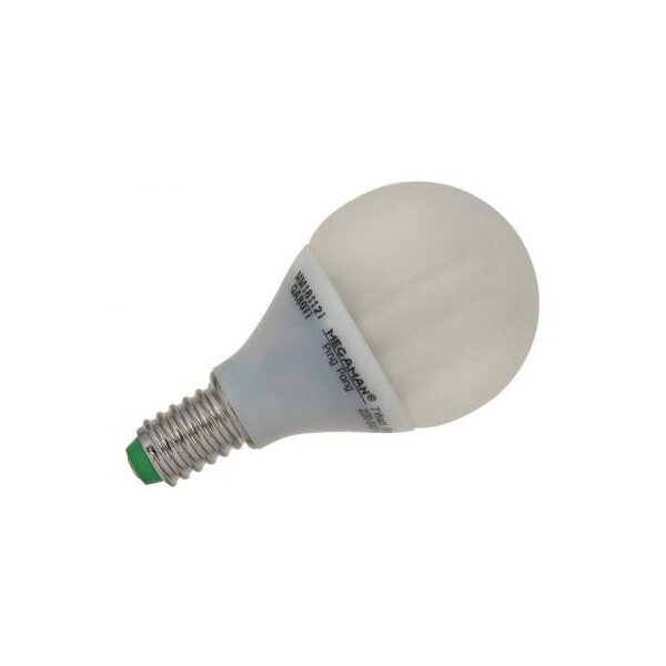 Lampe Fluocompacte Ping Pong 7W E14 827 - Megaman - MM18112I