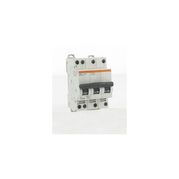 Disjoncteur modulaire Multi 9 DT40N 3 pôles plus N 32 A courbe D - Merlin Gerin - 21419