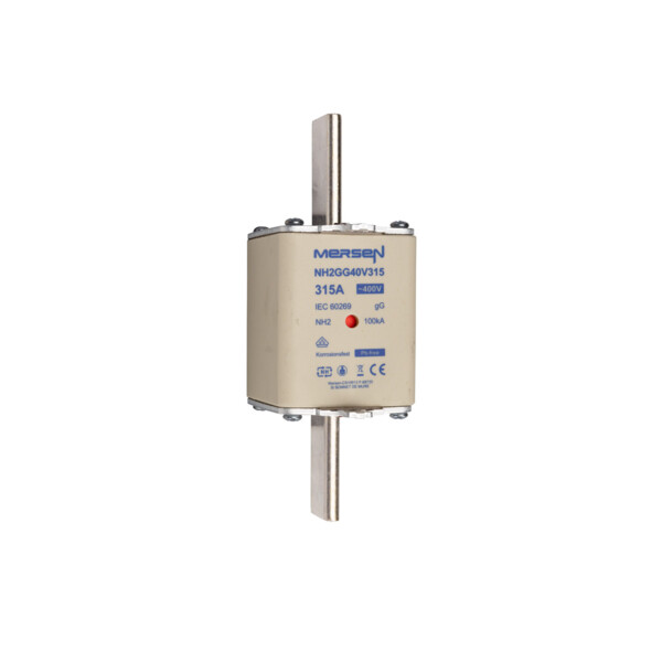 Fusible nh2 gg 315a - indicateur - 400v - Mersen - Ferraz - N223733