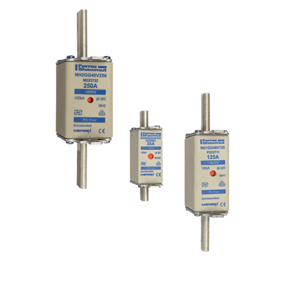 Fusible nh2 gg 315a - indicateur - 400v - Mersen - Ferraz - N223733