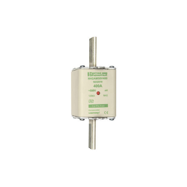 Fusible nh2 am 400a - indicateur - 500v - Mersen - Ferraz - N232519